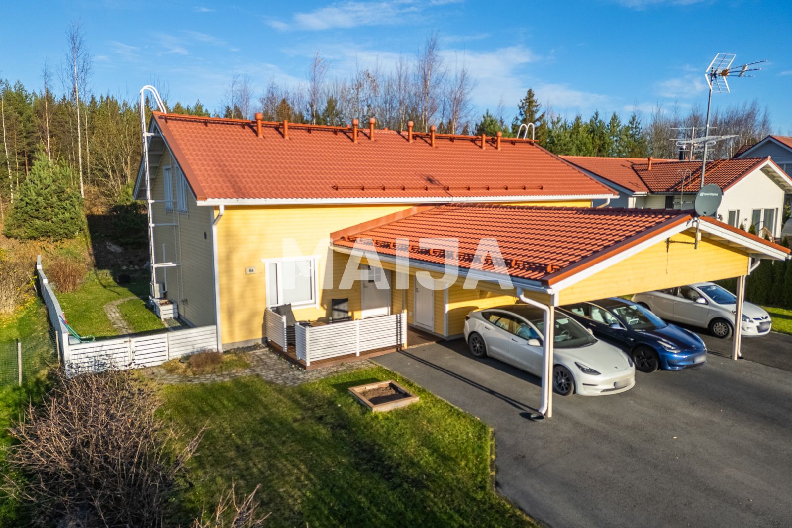 Doppelhaushälfte zum Kauf 259.000 € 5 Zimmer 97 m²<br/>Wohnfläche 720 m²<br/>Grundstück Metsä-purrankatu 6 Nokia 37150