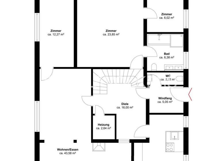 Einfamilienhaus zum Kauf 649.000 € 5,5 Zimmer 200 m² 1.210 m² Grundstück Sieversen Rosengarten 21224