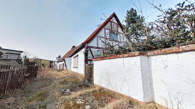 Haus zum Kauf 90.000 € 5 Zimmer 118,5 m² 2.291 m² Grundstück Dorfstraße 8 Wellaune Bad Düben 04849
