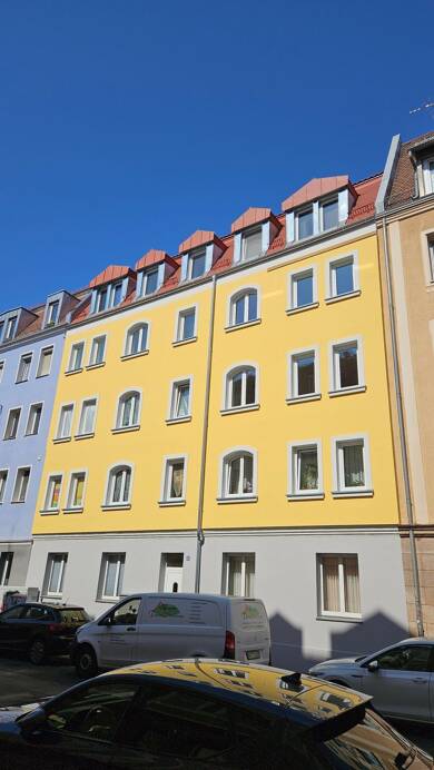 Wohnung zur Miete 845 € 2,5 Zimmer 65 m² 2. Geschoss frei ab sofort Schumannstraße 11 Eberhardshof Nürnberg 90429