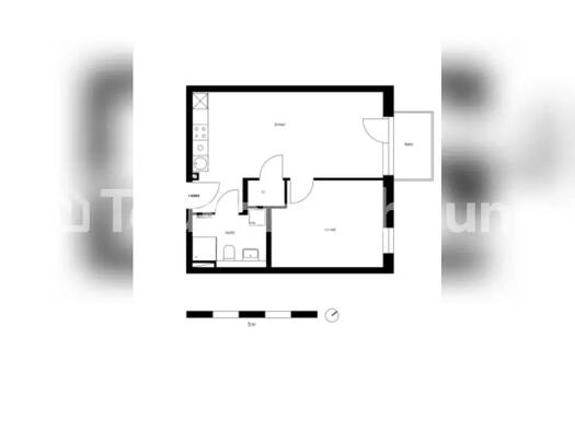 Wohnung zur Miete nur mit Wohnberechtigungsschein Tauschwohnung 420 € 2 Zimmer 50 m² 5. Geschoss Neu-Hohenschönhausen Berlin 13057