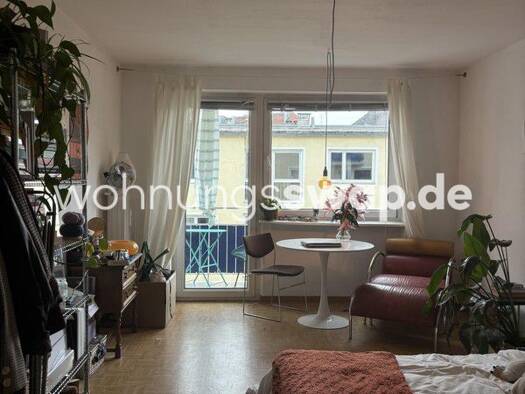 Wohnung zur Miete Tauschwohnung 580 € 1 Zimmer 30 m² 3. Geschoss Neuhausen-Nymphenburg München 80636