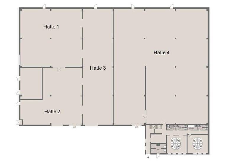 Lagerhalle zur Miete 6,90 € 2.420 m² Lagerfläche teilbar ab 400 m² Wien, Floridsdorf 1210