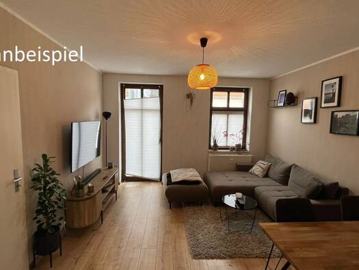 Wohnung zur Miete 600 € 2 Zimmer 54,4 m² Geschoss 3/4 frei ab sofort Zweinaundorfer Straße 14 Anger-Crottendorf Leipzig 04318