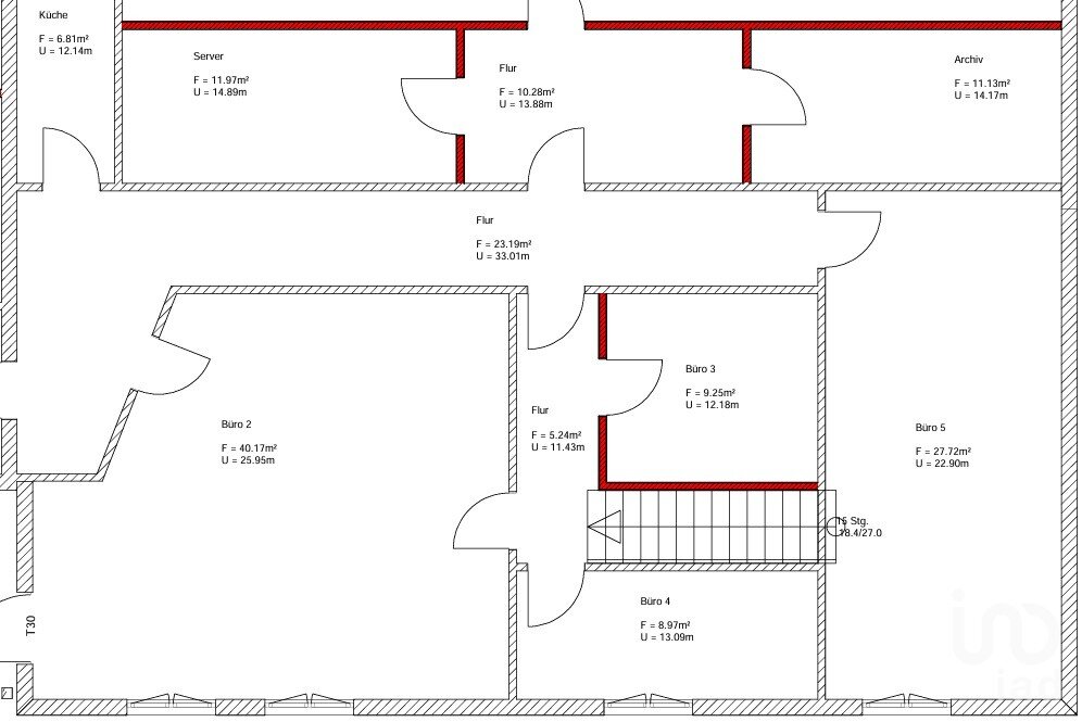 Bürofläche zur Miete 154 m²<br/>Bürofläche Worbis Leinefelde-Worbis 37339