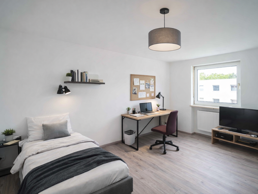 WG-Zimmer zur Miete 420 € 13 m² Geschoss 3/4 frei ab sofort Kasernenviertel Regensburg 93053