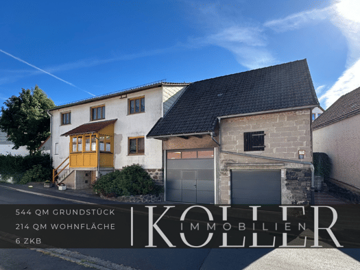 Einfamilienhaus zum Kauf 259.000 € 6 Zimmer 214 m² 544 m² Grundstück frei ab sofort Rudingshain Schotten 63679
