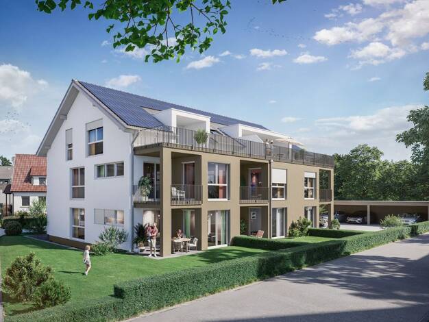 Wohnung zum Kauf - Erstbezug 345.000 € 2,5 Zimmer 61,2 m² EG frei ab 01.12.2027 Riederich 72585