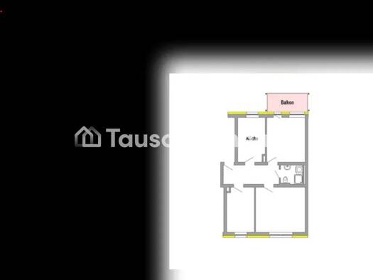 Wohnung zur Miete Tauschwohnung 500 € 3 Zimmer 67 m² 1. Geschoss Innenstadt Osnabrück 49074