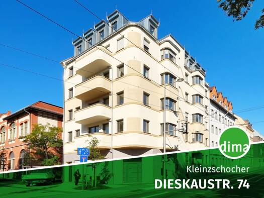 Wohnung zum Kauf 365.000 € 3 Zimmer 73,2 m² EG Dieskaustraße Kleinzschocher Leipzig 04249