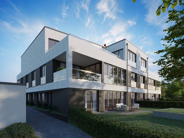 Wohnung zum Kauf - Erstbezug provisionsfrei 535.355 € 3 Zimmer 103,6 m² Öschelbronn Niefern-Öschelbronn / Öschelbronn 75223