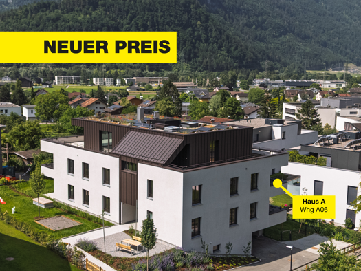 Wohnung zum Kauf - Erstbezug 504.000 € 3 Zimmer 72,5 m² 1. Geschoss Tranglweg Nüziders 6714
