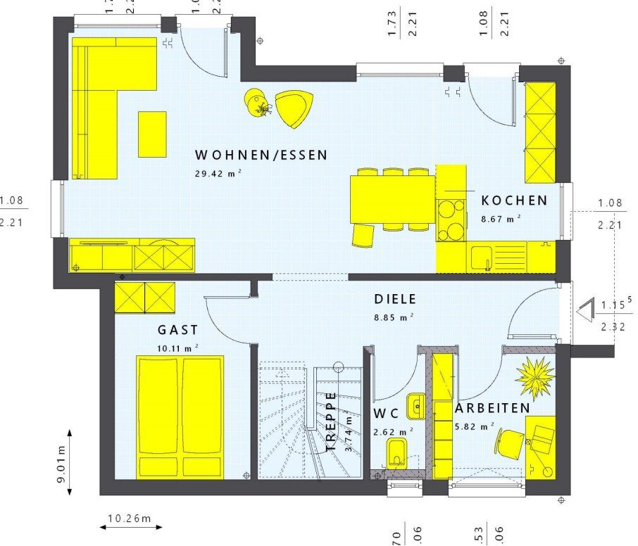 Einfamilienhaus zum Kauf provisionsfrei 586.000 € 7 Zimmer 131 m²<br/>Wohnfläche 681 m²<br/>Grundstück Untergröningen Abtsgmünd 73453