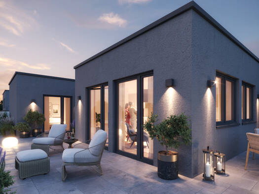 Penthouse zur Miete - Erstbezug 995 € 2 Zimmer 92 m² 1. Geschoss frei ab sofort Haselallee Gaisbach Künzelsau 74653