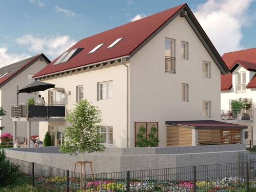 Wohnung zum Kauf - Erstbezug provisionsfrei 434.000 € 3 Zimmer 81,8 m² 1. Geschoss Leeder Fuchstal 86925
