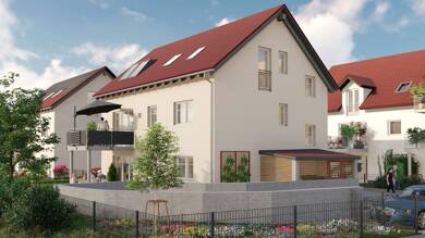 Wohnung zum Kauf - Erstbezug provisionsfrei 434.000 € 3 Zimmer 81,8 m² 1. Geschoss Leeder Fuchstal 86925