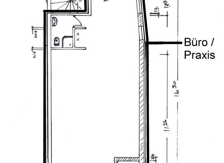 Büro zur Miete 863 € 85 m² Bürofläche Ettlingen 76275