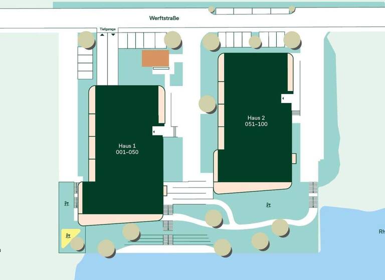 Neubauprojekt zum Kauf Werftstraße 8 Germersheim 76726