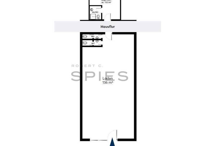 Verkaufsfläche zur Miete 1.500 € 135,7 m² Verkaufsfläche Buxtehude 21614