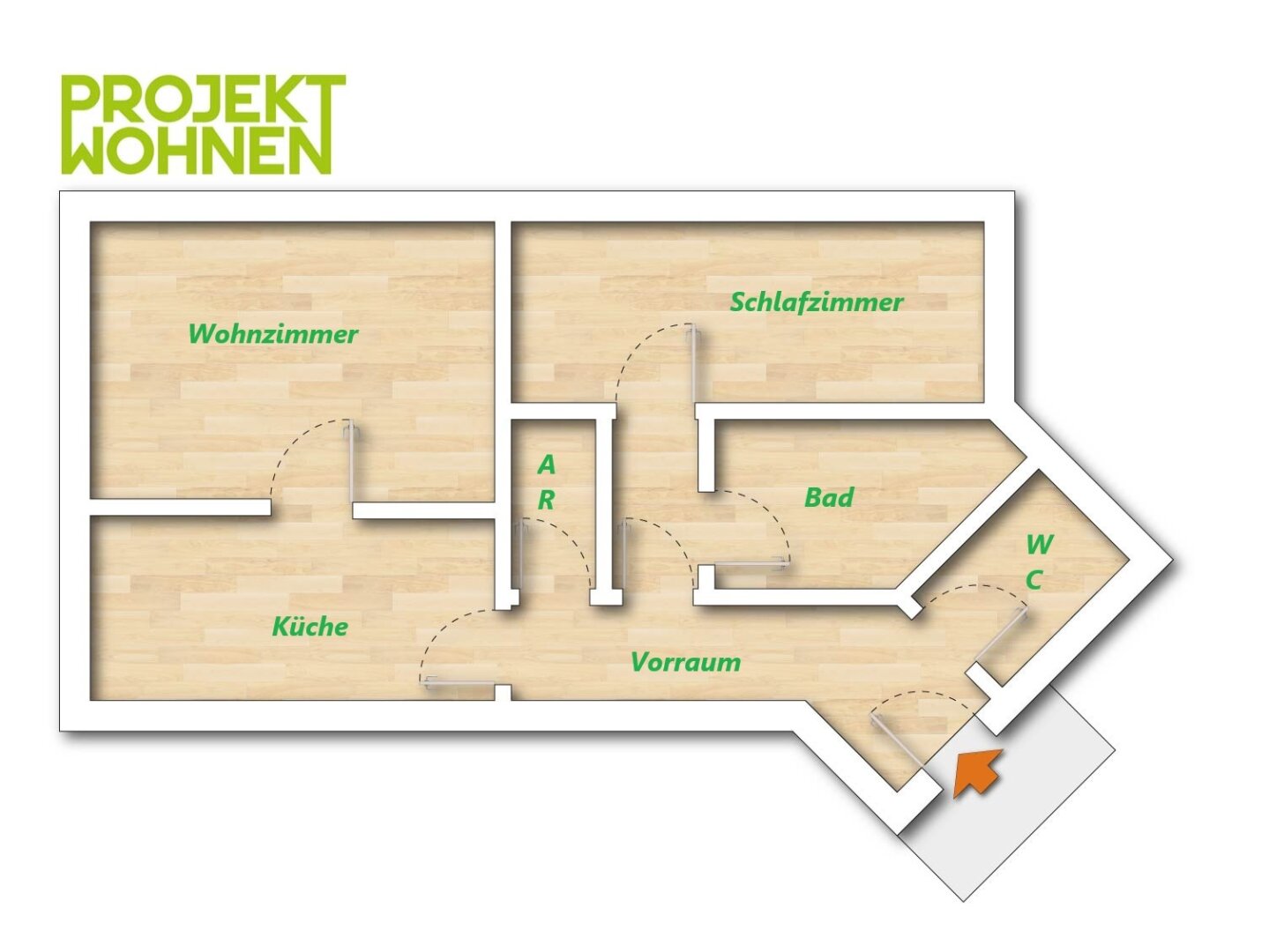 Wohnung zur Miete 621 € 2,5 Zimmer 63,6 m²<br/>Wohnfläche 1.<br/>Geschoss Keplerstraße 2 Lend Graz 8020