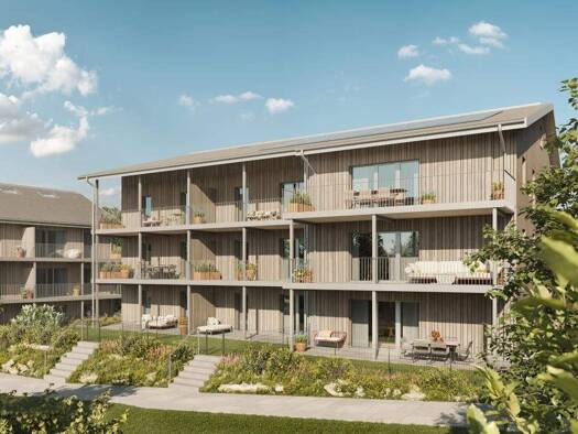 Wohnung zum Kauf - Neubau provisionsfrei 489.700 € 3 Zimmer 87,1 m² Tittmoninger Straße 52, 52a, 52b Laufen 83410