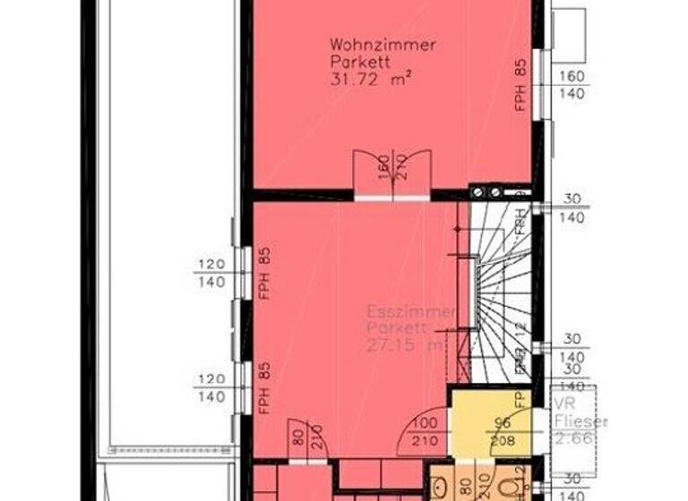 Haus zur Miete 5.113 € 7 Zimmer 278,8 m² 640 m² Grundstück Wien 1190