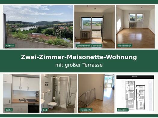 Maisonette zur Miete 720 € 2 Zimmer 64 m² frei ab 01.11.2026 Eduard-Hamm-Straße 16 Haidenhof-Süd Passau 94036
