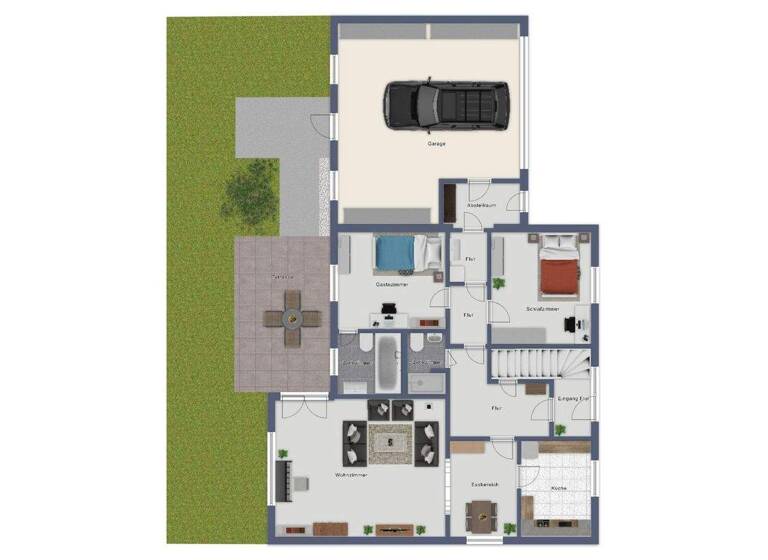 Einfamilienhaus zur Miete 1.350 € 6,5 Zimmer 167 m² 767 m² Grundstück Lindwedel 29690