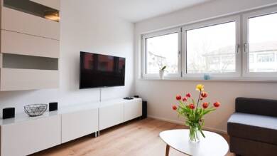 Studio zur Miete Wohnen auf Zeit 980 € 1 Zimmer 43 m² frei ab 01.06.2025 Fröbelstraße Bernhausen Filderstadt 70794