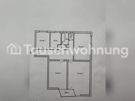 Wohnung zur Miete Tauschwohnung 701 € 4 Zimmer 95 m² 2. Geschoss Lankwitz Berlin 12247