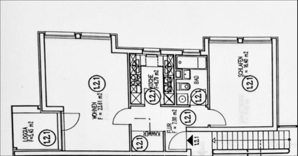 Wohnung zum Kauf 249.000 € 2 Zimmer 61 m²<br/>Wohnfläche Französisch Buchholz Berlin 13127