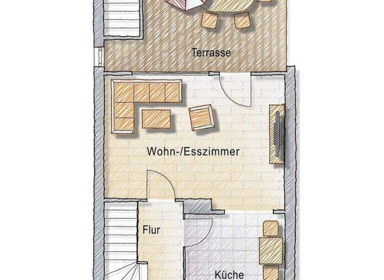 Reihenmittelhaus zum Kauf provisionsfrei 660.000 € 5 Zimmer 118 m² 158 m² Grundstück Kilianstrasse 74 Thon Nürnberg 90425