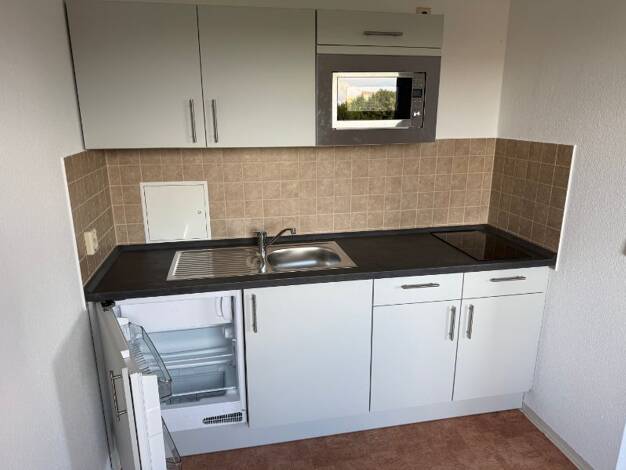 Wohnung zur Miete 302 € 1 Zimmer 31,7 m² 3. Geschoss Waldmeisterstraße 19 Heide Nord West 06120