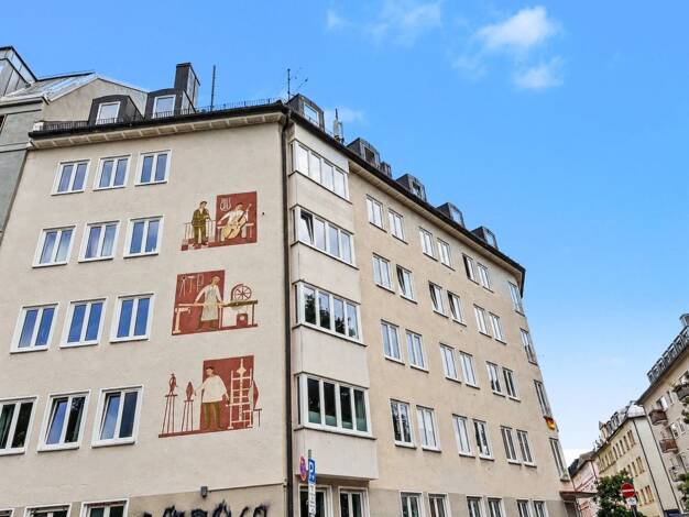 Wohnung zum Kauf 530.000 € 2 Zimmer 57 m² 5. Geschoss Ludwigsvorstadt-Isarvorstadt München 80469