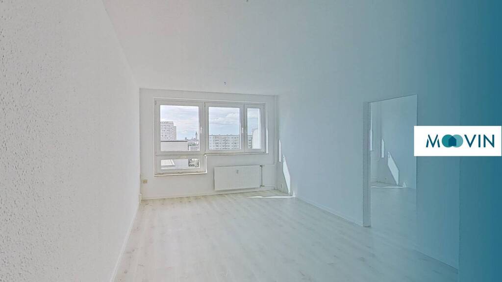 WG-Zimmer zur Miete 550 € 3 Zimmer 64,7 m² 11. Geschoss frei ab 15.04.2026 Tarostraße 20 Zentrum-Südost Leipzig 04103