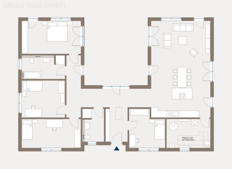 Einfamilienhaus zum Kauf 423.919 € 5 Zimmer 171,6 m² 525 m² Grundstück Nunkirchen 66687