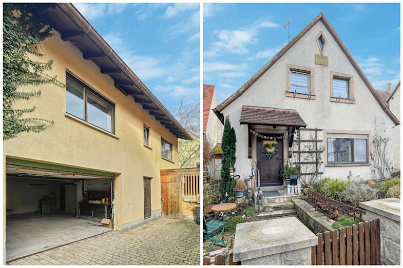 Haus zum Kauf 199.000 € 127 m² 360 m² Grundstück Nenzenheim Iphofen / Nenzenheim 97346