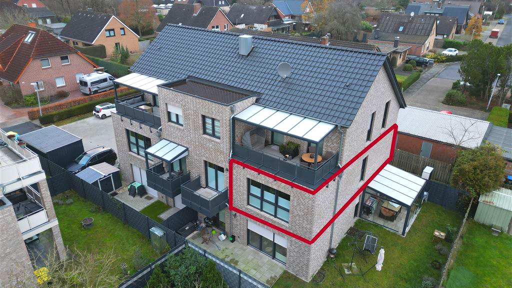 Wohnung zum Kauf 225.000 € 3 Zimmer 80,9 m² 1. Geschoss Dechant-Schulte-Str. 64 Papenburg 26871