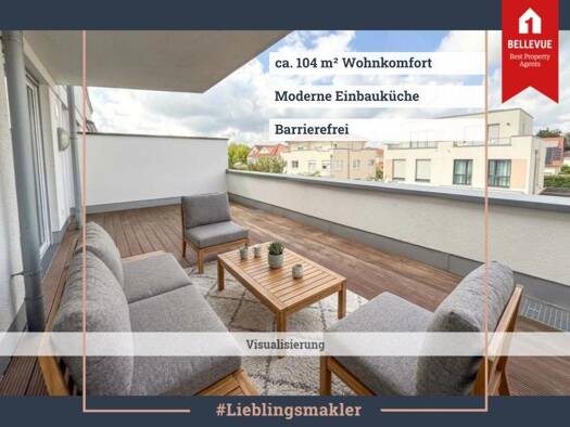 Wohnung zum Kauf 594.000 € 3 Zimmer 104,4 m² Widdersdorf Köln 50859