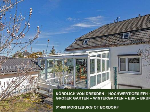 Einfamilienhaus zum Kauf 788.000 € 4 Zimmer 152 m² 1.502 m² Grundstück Boxdorf Moritzburg 01468