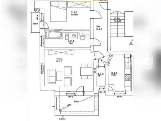 Wohnung zur Miete Tauschwohnung 450 € 2 Zimmer 61,3 m² 2. Geschoss Gruna Dresden 01277