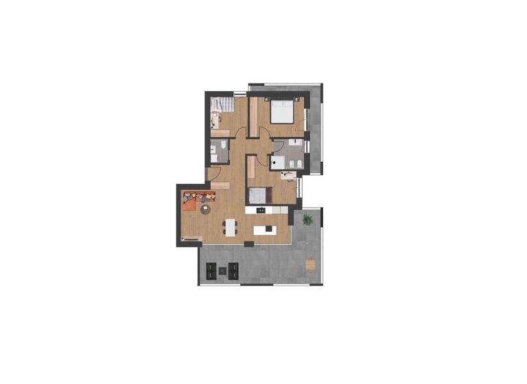 Wohnung zum Kauf 960.000 € 4 Zimmer 81 m² 1. Geschoss Schallhofweg 3 Meran 39012
