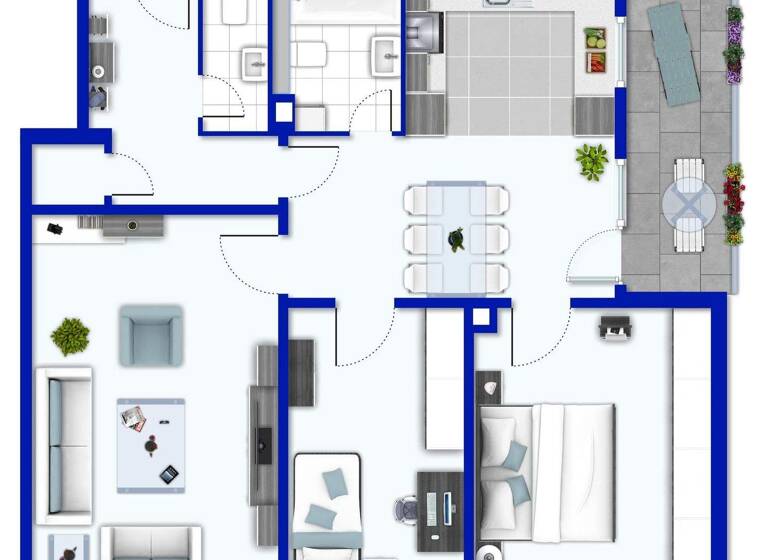 WG-Zimmer zum Kauf 169.000 € 3,5 Zimmer 80,8 m² 1. Geschoss Pfingstweide Ludwigshafen 67069