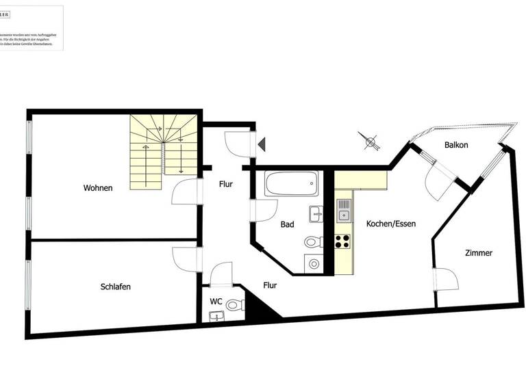 Maisonette zum Kauf 950.000 € 5,5 Zimmer 134 m² 3. Geschoss Jägervorstadt Potsdam 14469