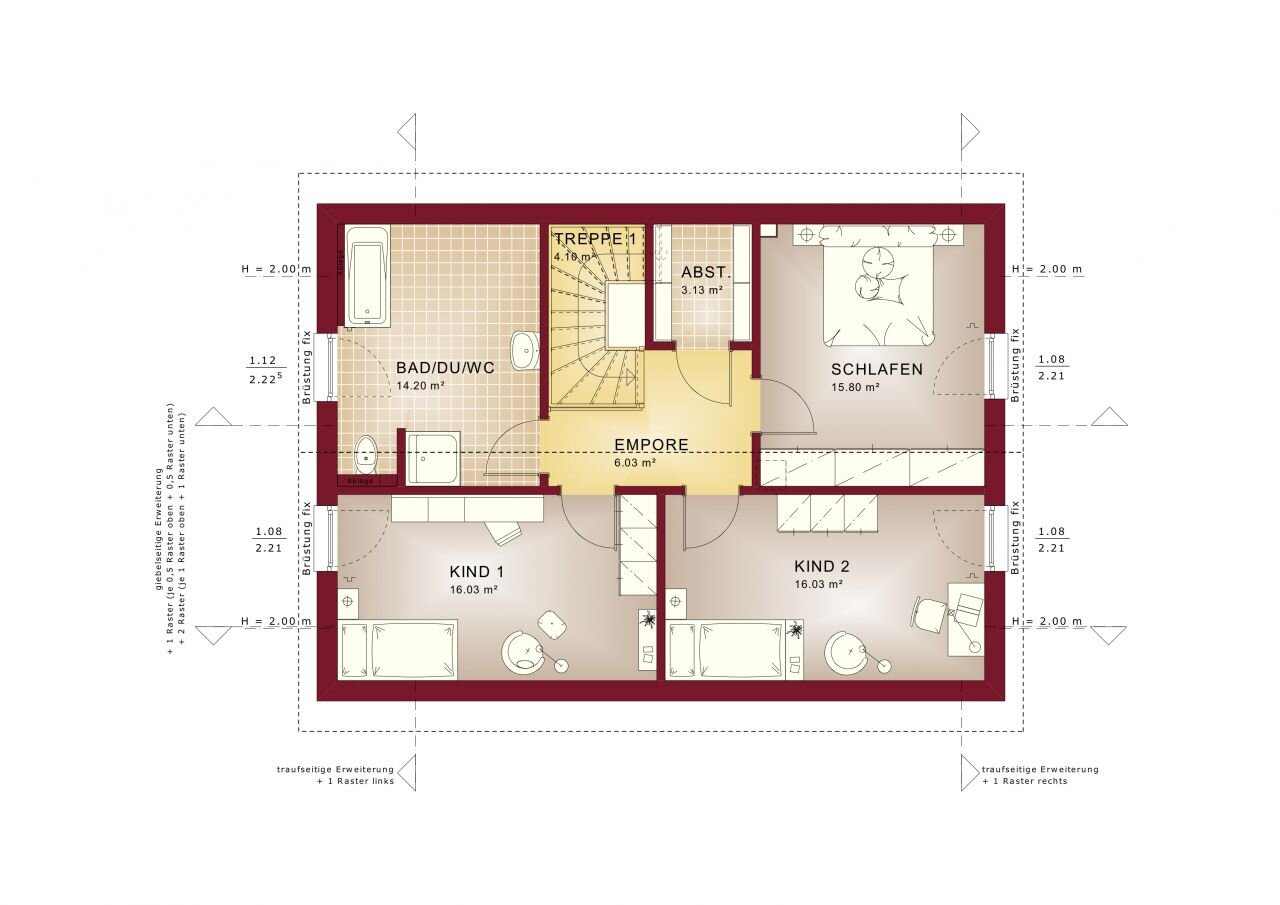 Einfamilienhaus zum Kauf provisionsfrei 449.928 € 5 Zimmer 151,1 m²<br/>Wohnfläche 693 m²<br/>Grundstück Baumholder 55774