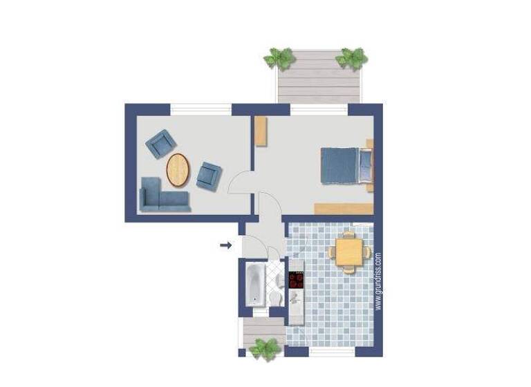 Wohnung zum Kauf provisionsfrei 118.000 € 2 Zimmer 60 m² 2. Geschoss Richard-Dehmel-Straße 3 Neudorf-Süd Duisburg 47057