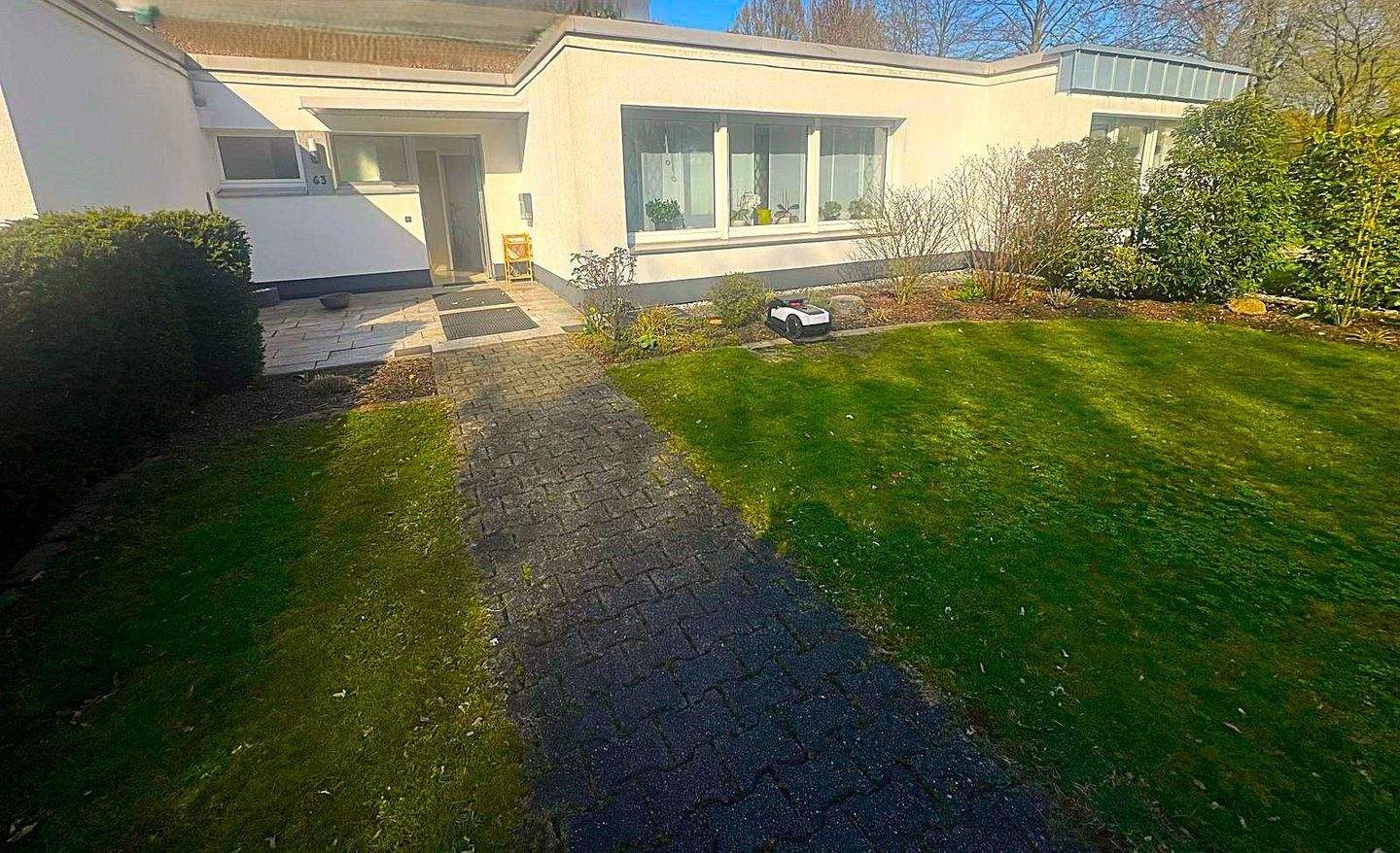 Immobilie in Werne - Eigentumswohnung im attraktiven Bungalowstil mit Atrium, Einbauküche, Garten und Tiefgaragenstellplatz in ruhiger Lage von Werne!!! - Bild 0