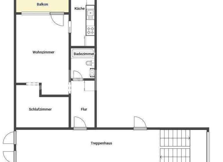 Wohnung zum Kauf 150.000 € 1,5 Zimmer 48 m² 1. Geschoss Altötting 84503