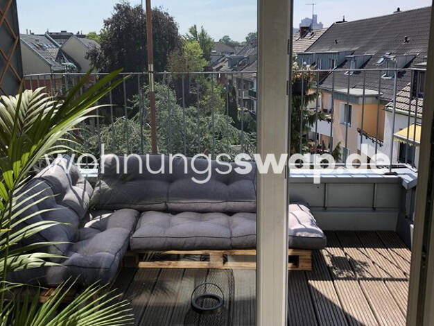 Studio zur Miete Tauschwohnung 650 € 2 Zimmer 60 m² 4. Geschoss Altstadt-Süd Köln 50676