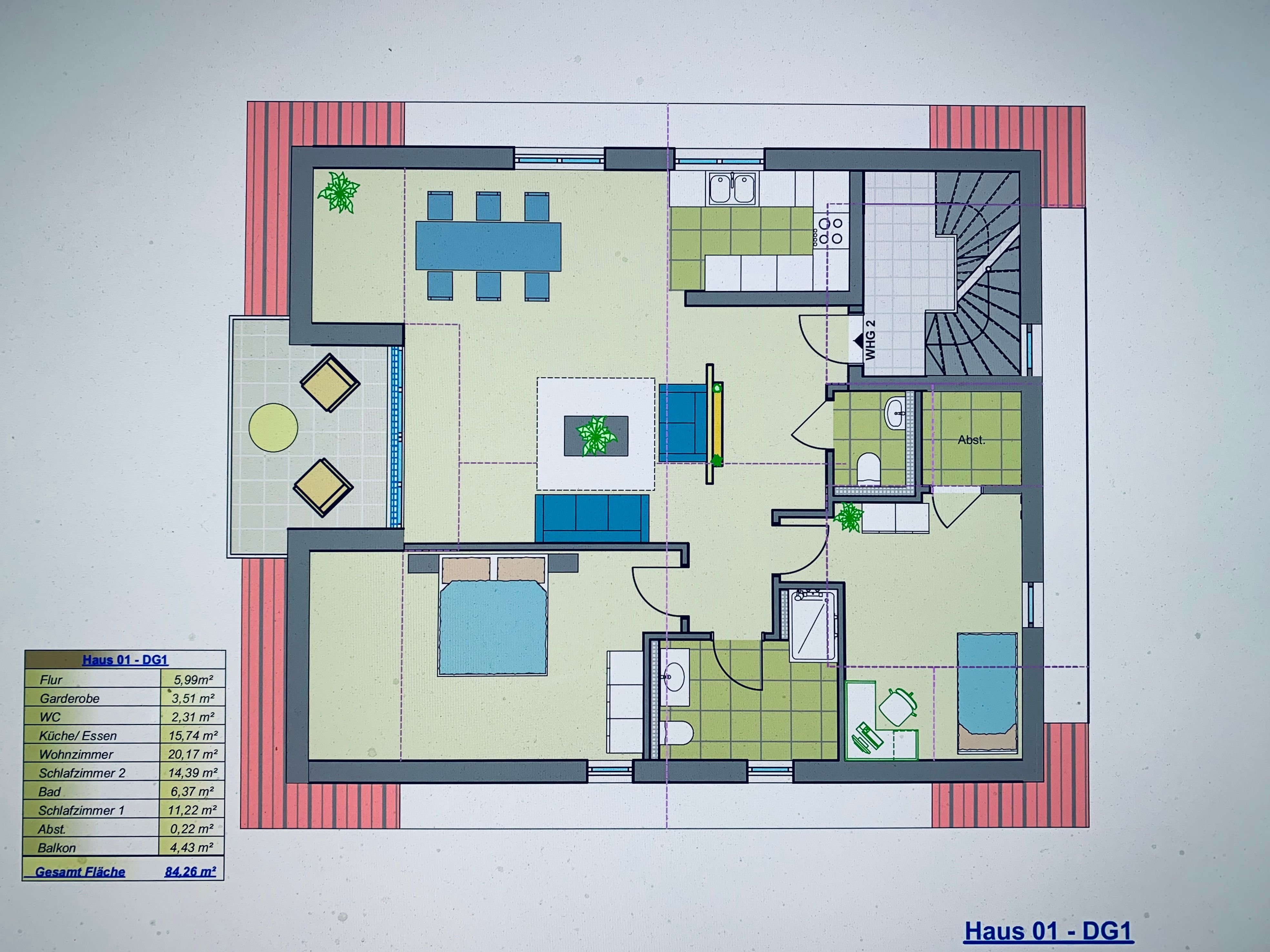 Wohnung zum Kauf provisionsfrei 669.000 € 3 Zimmer 84,4 m²<br/>Wohnfläche Daisendorf 88718